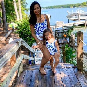 Pink Desert Swim Tankini